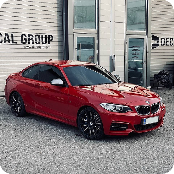 Auton ikkunoiden tummennus Helsingissä